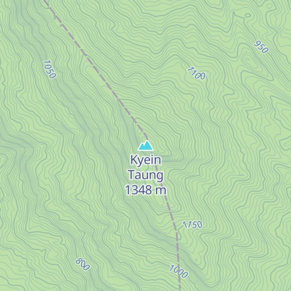 Map of Kyein Taung