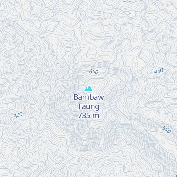 Map of Bambaw Taung