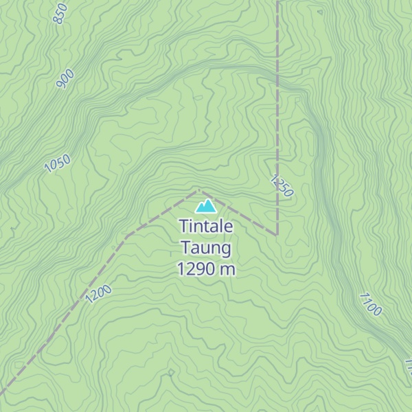 Map of Tintale Taung