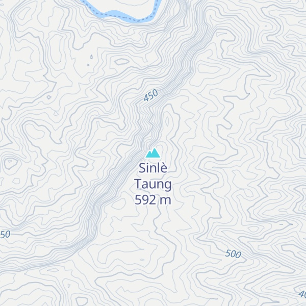 Map of Sinlè Taung