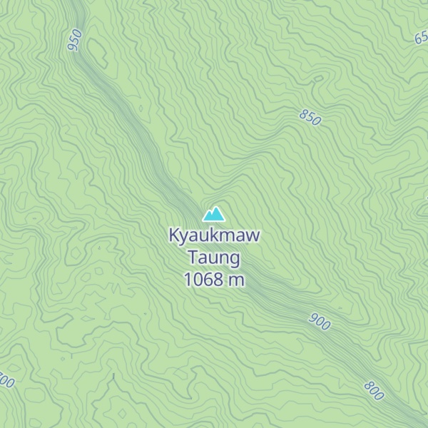 Map of Kyaukmaw Taung