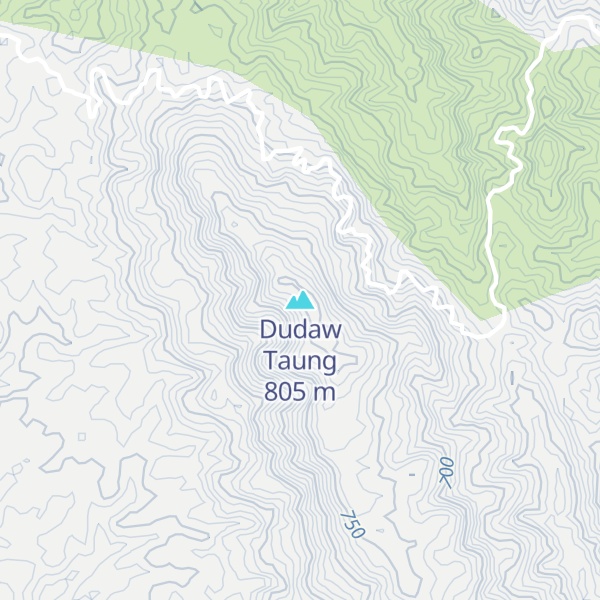 Map of Dudaw Taung