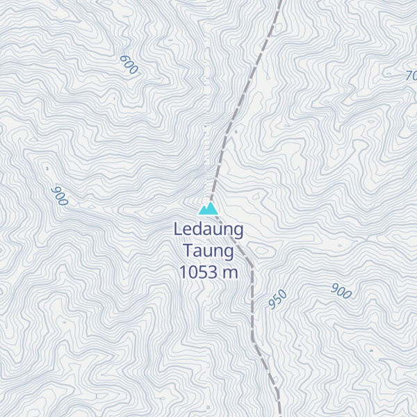 Map of Ledaung Taung