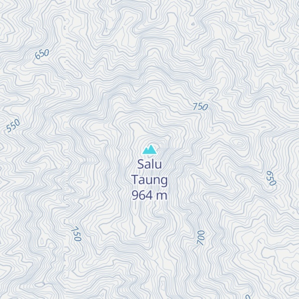 Map of Salu Taung