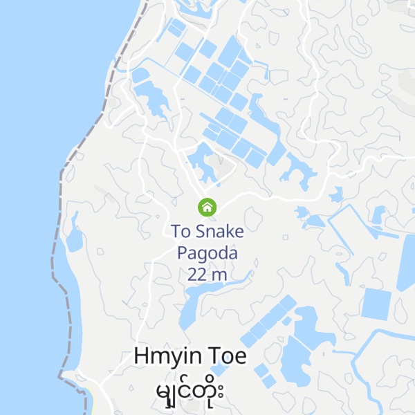 Map of To Snake Pagoda