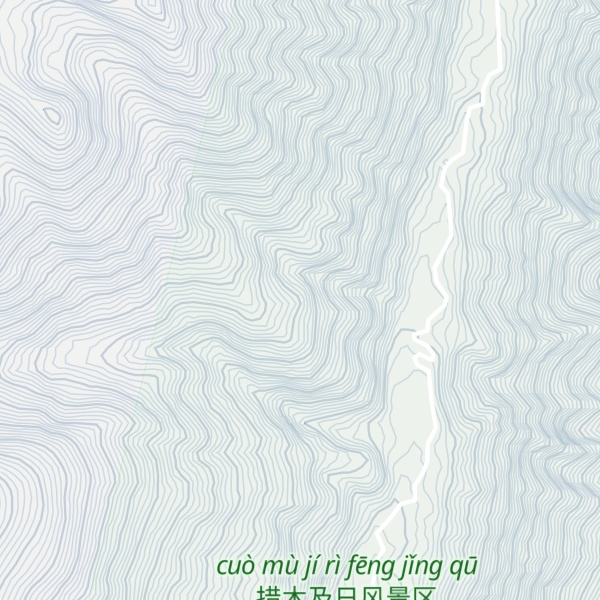 Map of Bā Jí Lóng Bā