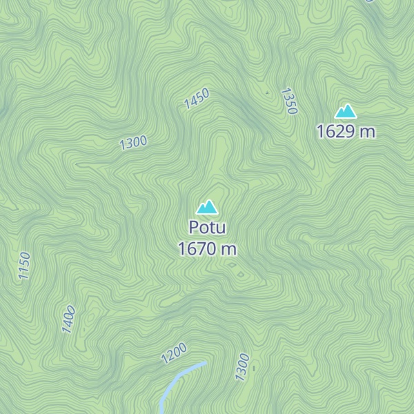Map of Potu