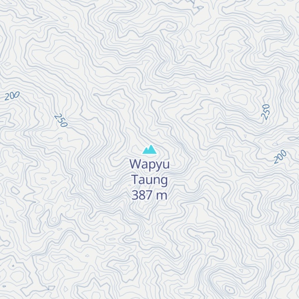 Map of Wapyu Taung