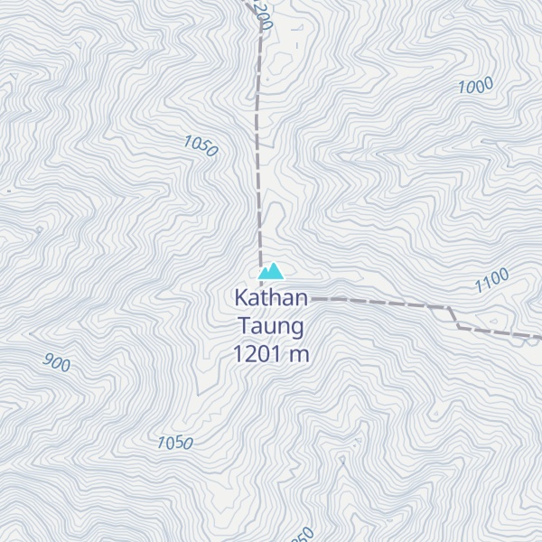 Map of Kathan Taung