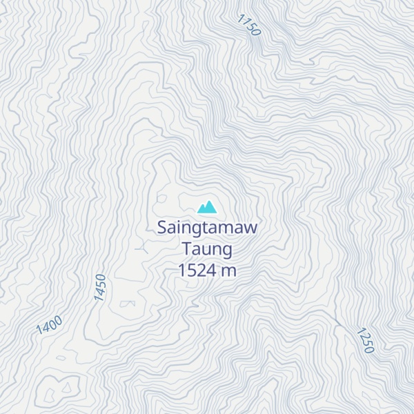 Map of Saingtamaw Taung