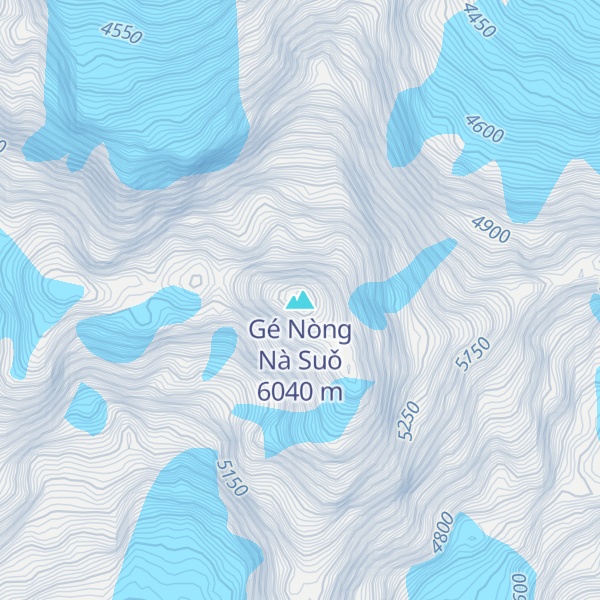Map of Gé Nòng Nà Suǒ