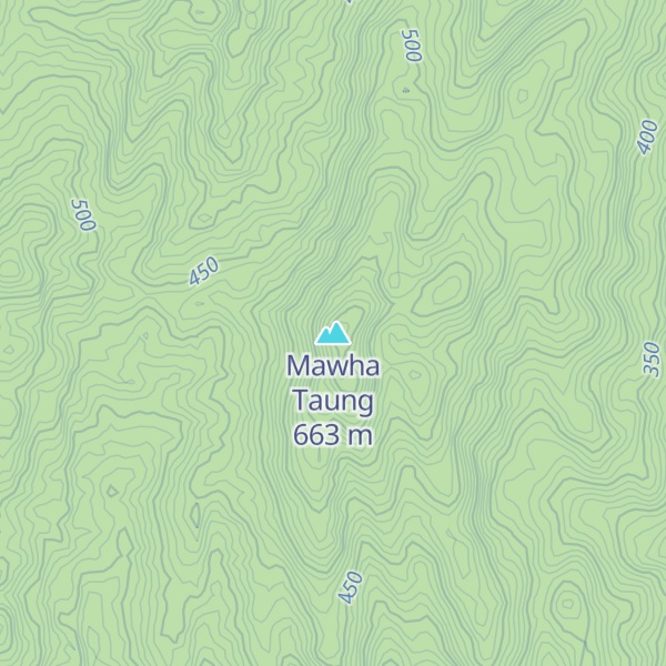 Map of Mawha Taung