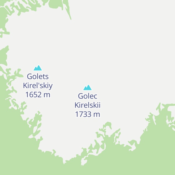 Map of Golec Kirelskii