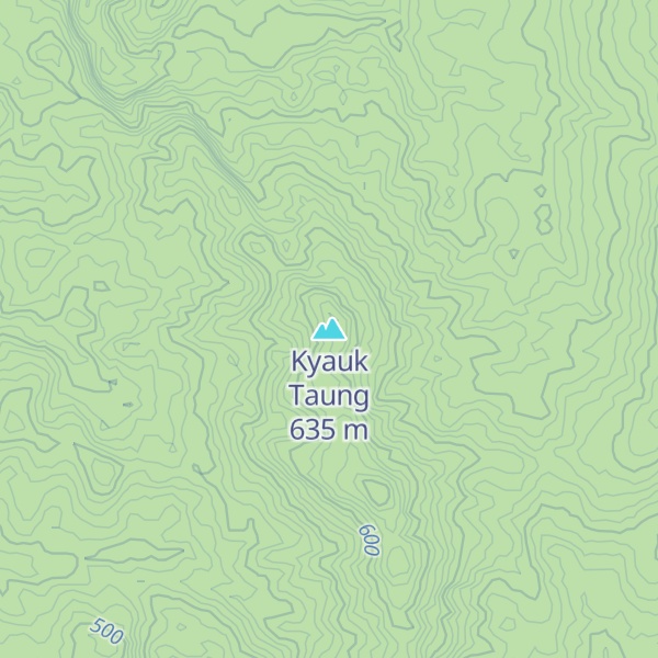 Map of Kyauk Taung