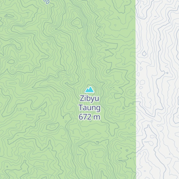 Map of Zibyu Taung