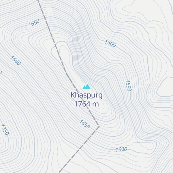 Map of Khaspurg