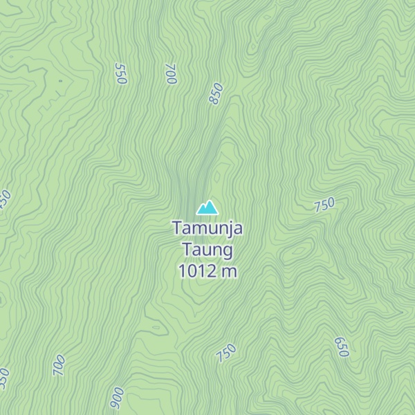 Map of Tamunja Taung