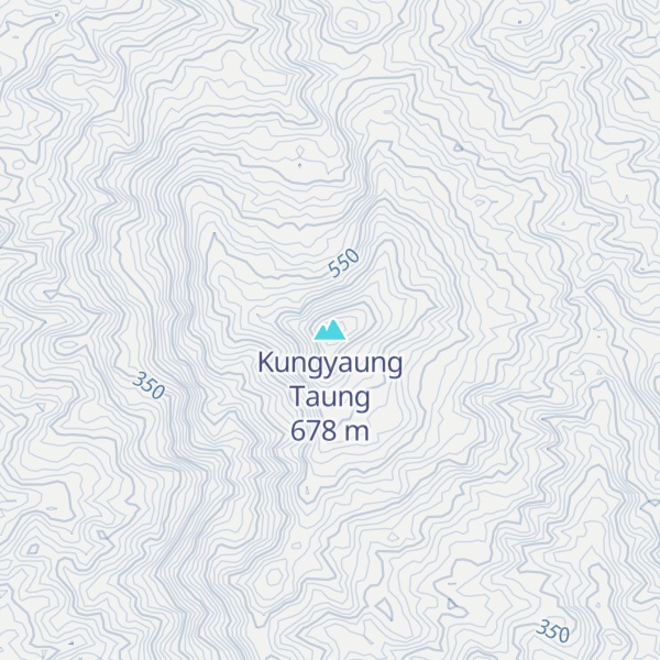 Map of Kungyaung Taung