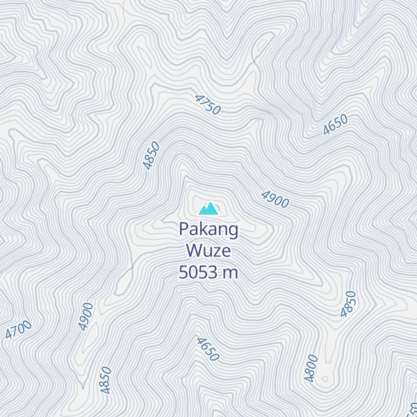Map of Pakang Wuze