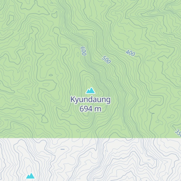 Map of Kyundaung