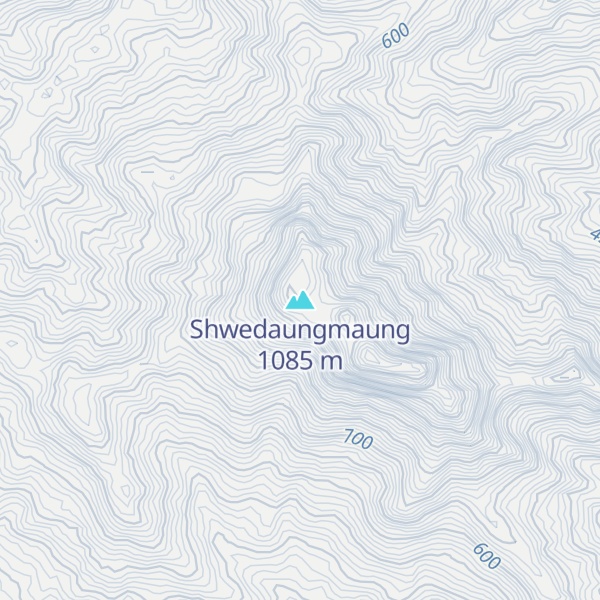 Map of Shwedaungmaung
