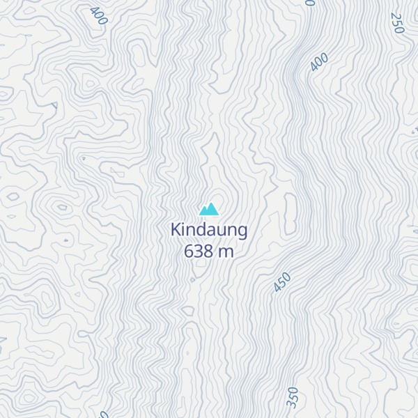 Map of Kindaung