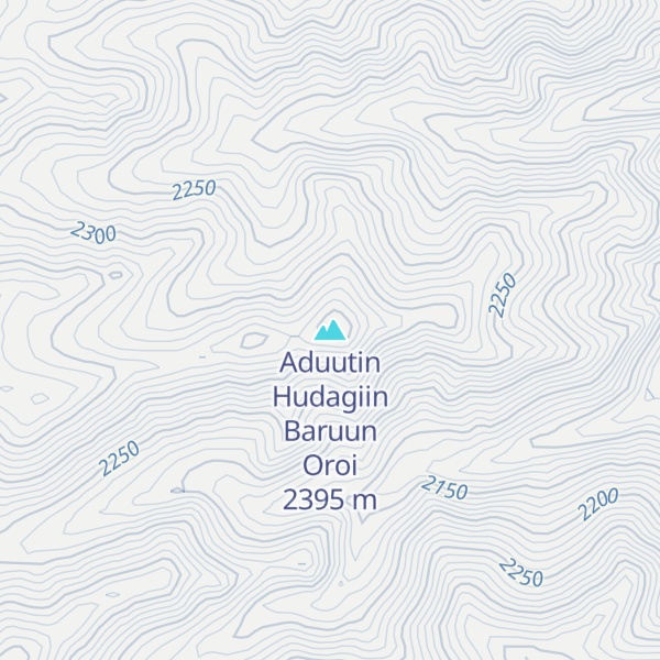 Map of Aduutin Hudagiin Baruun Oroi