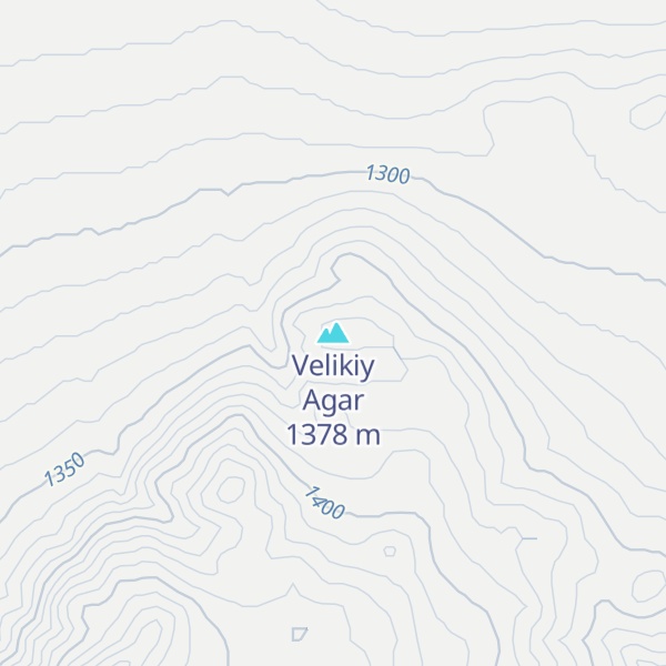 Map of Velikiy Agar
