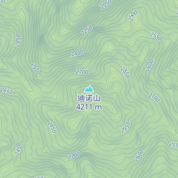 Map of 迪诺山