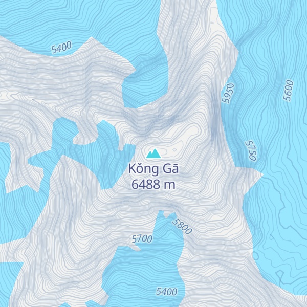 Map of Kǒng Gā
