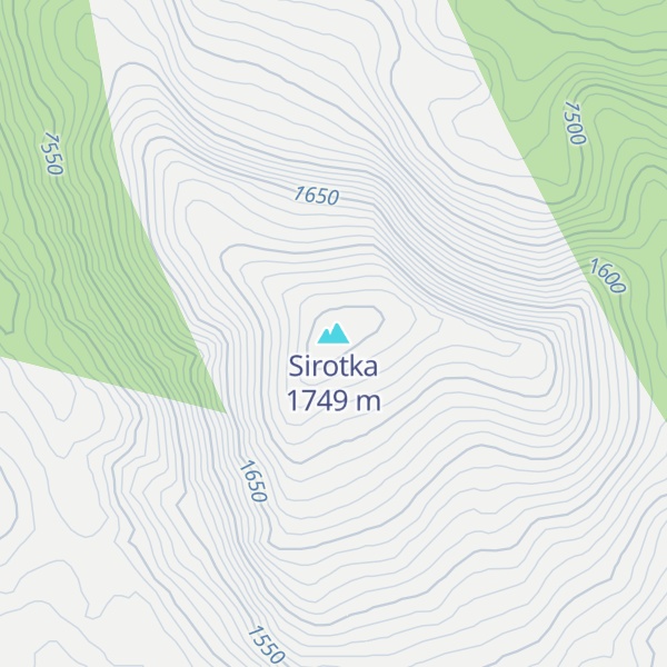 Map of Sirotka