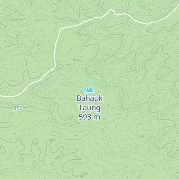 Map of Bahauk Taung