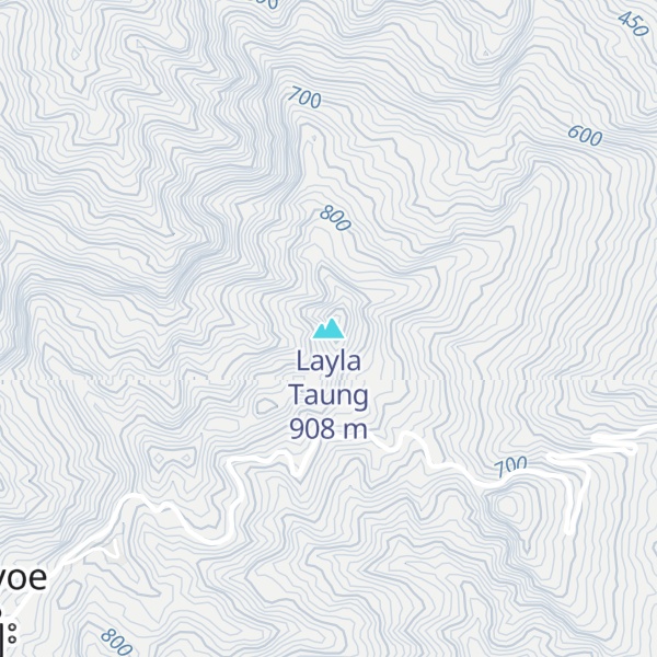 Map of Layla Taung