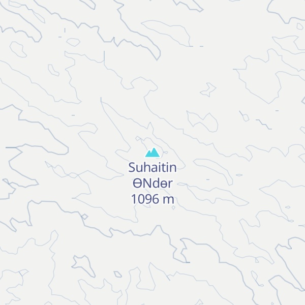 Map of Suhaitin ӨNdөr