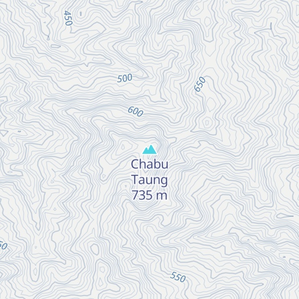Map of Chabu Taung