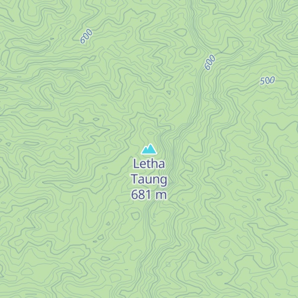 Map of Letha Taung