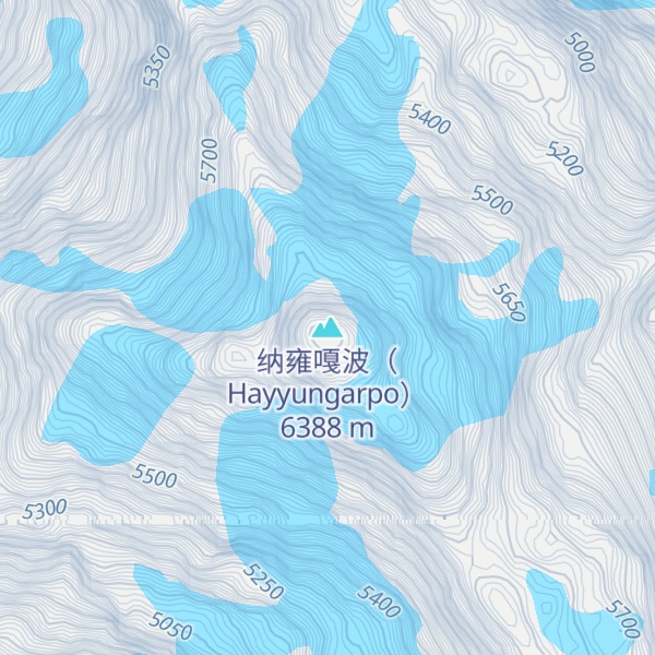 Map of 纳雍嘎波（Hayyungarpo）
