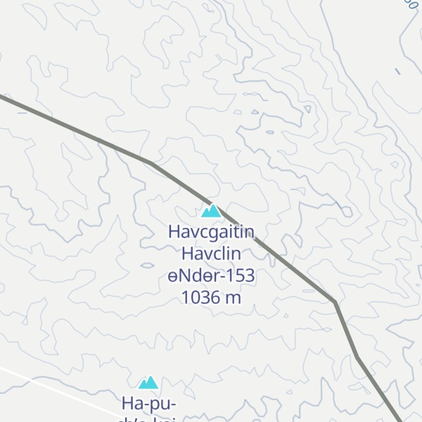 Map of Havcgaitin Havclin өNdөr-153