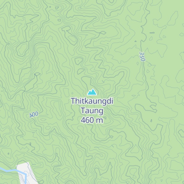 Map of Thitkaungdi Taung