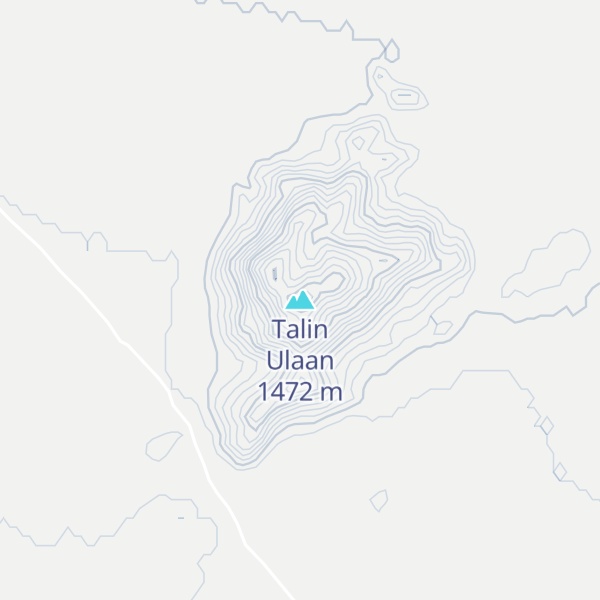 Map of Talin Ulaan