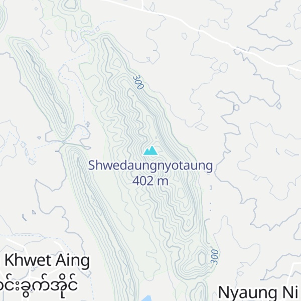 Map of Shwedaungnyotaung