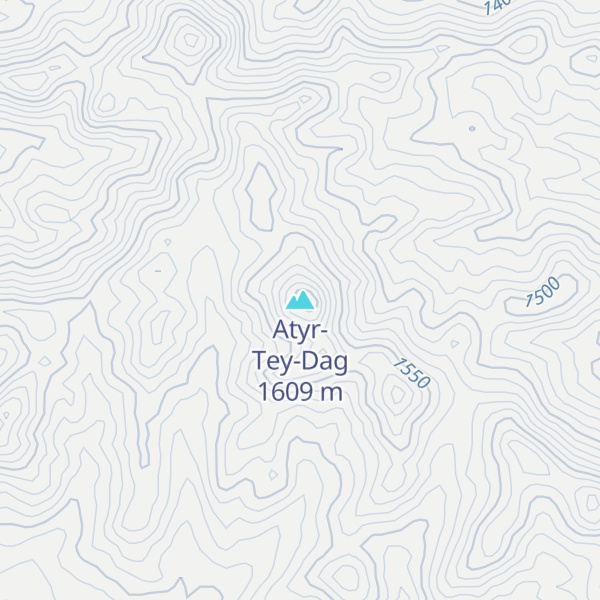 Map of Atyr-Tey-Dag