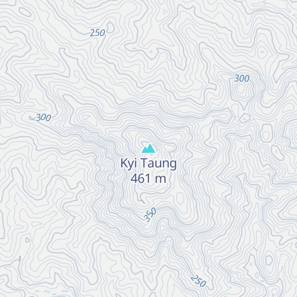 Map of Kyi Taung