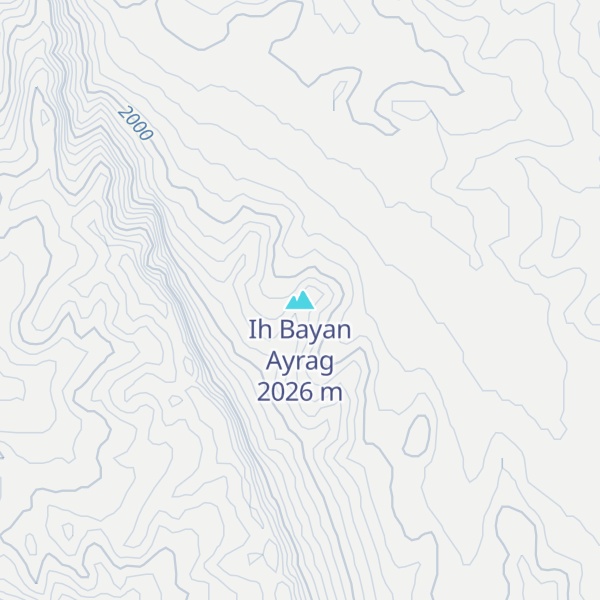 Map of Ih Bayan Ayrag