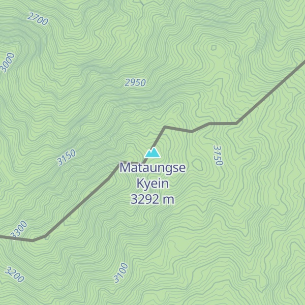 Map of Mataungse Kyein
