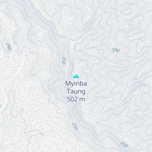 Map of Myinba Taung