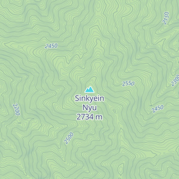 Map of Sinkyein Nyu
