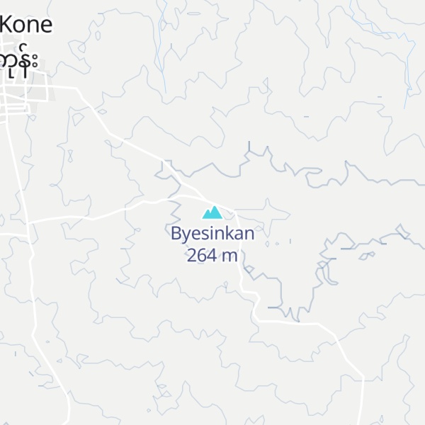 Map of Byesinkan
