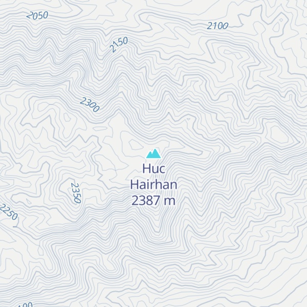 Map of Huc Hairhan