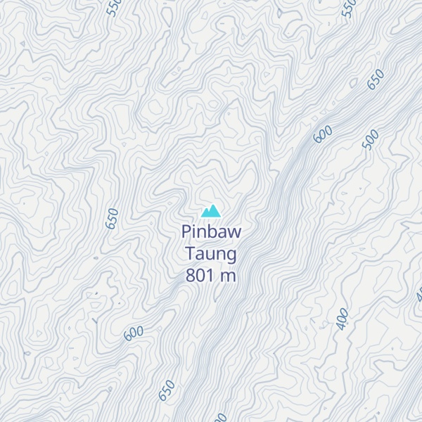 Map of Pinbaw Taung